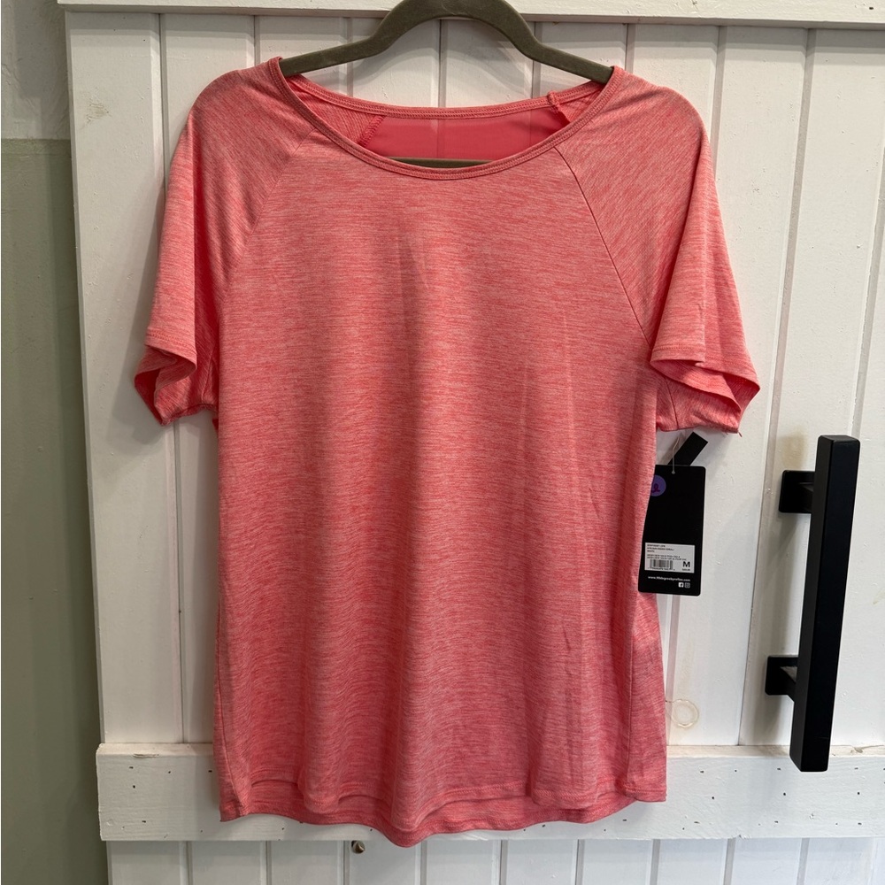 90 Degree By Reflex Pink Women's Top
